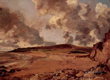 constable watercolour Painting - Weymouth Bay Romantic John Constable